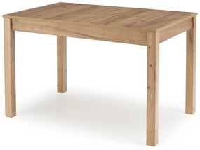 Τραπέζι Houston 132, Craft δρυς, 76x75x118cm, 32 kg, Επιμήκυνση, Πλαστικοποιημένη μοριοσανίδα, Ινοσανίδες μέσης πυκνότητας | Epipla1.gr