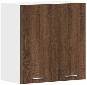 vidaXL Κρεμαστό Ντουλάπι Lyon Καφέ Δρυς 60x31x60εκ. Επεξεργασμένο Ξύλο