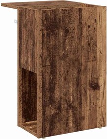 vidaXL End Table Παλιό ξύλο 35 x 40 x 55 εκ. Επεξεργασμένο ξύλο