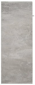 vidaXL Ντουλάπι Γκρι του Σκυροδέματος 60 x 30 x 75 εκ. από Επεξ. Ξύλο