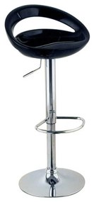 Σκαμπό Μπαρ Bar/18 Black 43-2334 45X46.5X60/81cm Metal, Polypropylene