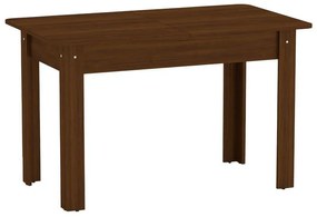 Dining table Quiin extendable walnut 120-174x70x73.5cm 174x70x73.5 εκ.