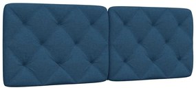 vidaXL Μαξιλάρι για Κεφαλάρι Μπλε 140 εκ. Υφασμάτινο