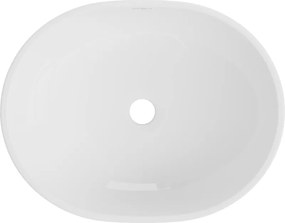 Mexen Viki νιπτήρας επιτραπέζιος 48 x 35 cm, λευκός - 21054800