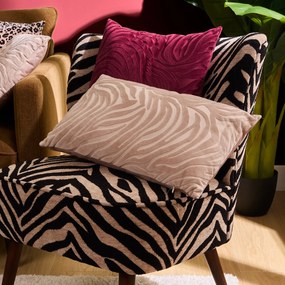 Διακοσμητικό Μαξιλάρι Βελουτέ 2 Όψεων (30x50) A-S Tigris Beige 212453A