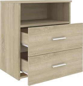 vidaXL Κομοδίνο Sonoma Δρυς 50 x 32 x 60 εκ.