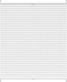 vidaXL Σύστημα Σκίασης Πλισέ Λευκό 100 x 125 εκ.