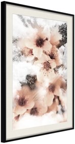 Αφίσα - Heavenly Flowers - 20x30 - Μαύρο - Με πασπαρτού