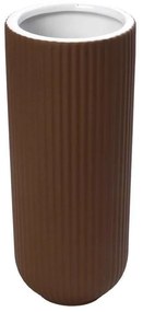 Βάζο Κεραμικό KLA323K1 12x29cm Brown Espiel Ceramic