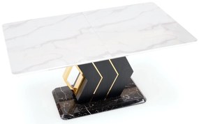 Vins Ανοιγομενη Τραπεζαρια Ανοιχτο Γκρι Μαρμαρο