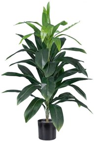Τεχνητό Φυτό Dracaena Silk 20042 Φ60x90cm Green Globostar Πολυαιθυλένιο,Ύφασμα