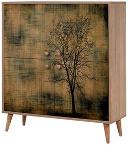 Παπουτσοθήκη - Ντουλάπι Multilux 863SPH3934 95x36x111cm Multi Cipboard,Wood