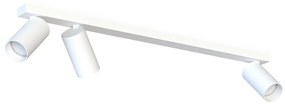Φωτιστικό Οροφής - Σποτ Mono 7811 3xGU10 10W White Nowodvorski Μέταλλο,Πλαστικό