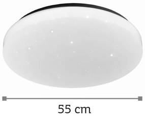 Πλαφονιέρα οροφής από λευκό ακρυλικό (42162-Α-Λευκό)
