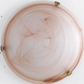 Φωτιστικό Οροφής Duna 32/29301 Beige Glass