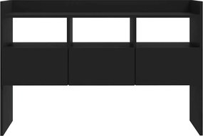 vidaXL Μπουφές Μαύρος 105 x 30 x 70 εκ. από Επεξ. Ξύλο