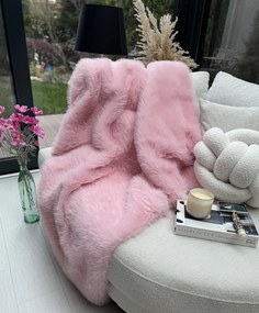 Ριχτάρι Καναπέ Ροζ LOLITA 200x150