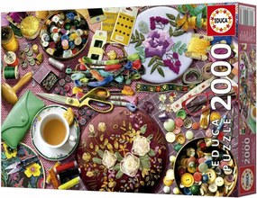 Παζλ Educa The Sewing Table 2000 Τεμάχια