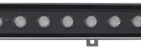 LED Wall Washer Αρχιτεκτονικού Φωτισμού 100cm GENIUS DMX512 48W CREE 24v 4800lm Δέσμης 10-30° Μοιρών Αδιάβροχο IP66 RGB GloboStar 05114 - 05114