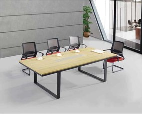 PROJECT Τραπέζι Γραφείου Συνεδριακό, Απόχρωση Sonoma - Γκρι   1τμχ