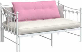 vidaXL Μαξιλάρι Πλάτης Ροζ 120 x 19 x 50 εκ ύφασμα