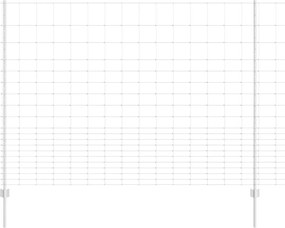 vidaXL Τεντώτο με στήριγμα Ασημί 1,6 x 25 m Ατσάλι