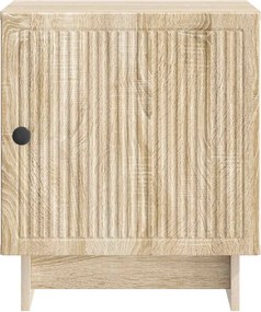vidaXL Κομοδίνο 2 τμχ. Sonoma Δρυς 43 x 34,5 x 50 εκ