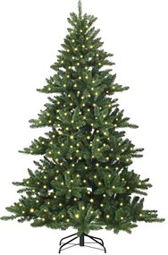 vidaXL Τεχνητό Χριστουγεννιάτικο Δέντρο με Άξονα Πράσινο 180 cm PVC
