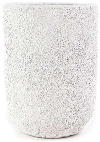 Βάζο Siso Gel 0630016 35x35x45cm White Soulworks Cement