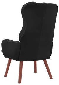 vidaXL Χαλαρωτική Πολυθρόνα Μαύρο 69 x 74 x 93 εκ. Τεχνητό δέρμα