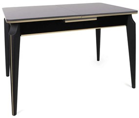 Τραπέζι Επεκτεινόμενο Star 974NMB1735 120/148,5x79x75cm Multi-Black Μοριοσανίδα, Μέταλλο