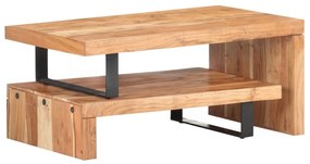 vidaXL Σετ Τραπεζάκια Σαλονιού 2 τεμ. από Μασίφ Ξύλο Ακακίας