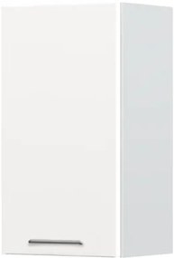 Ντουλάπι κρεμαστό Modena V7-40-1K-Λευκό - Λευκό γυαλιστερό