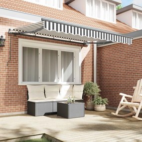 vidaXL Σκηνίτσα Αναδιπλούμενη Ανθρακί 250 x 200 cm ύφασμα