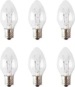 Σετ 6τμχ Λαμπάκια Night Light Bulbs