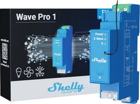 Shelly Qubino Pro 1 DIN rail Relay, 1-channel, Z-Wave