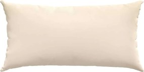 vidaXL Μαξιλάρι Καναπέ 2 pcs Μπεζ 80 x 40 cm ύφασμα