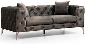 Καναπές Διθέσιος Como 859FTN2032 197x90x70cm Anthracite