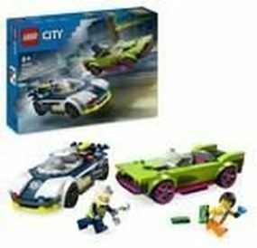 Playset Lego 60415 Police Car and Power Sport Car
