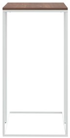 vidaXL Τραπέζι Βοηθητικό Λευκό 40 x 30 x 59 εκ. από Επεξεργασμένο Ξύλο