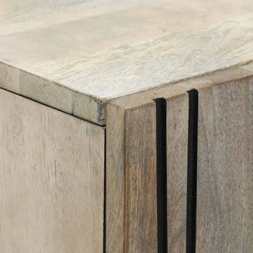 vidaXL Ντουλάπες &amp; ράφια αποθήκευσης μέσων Λευκό και Μαύρο