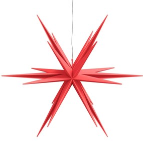 vidaXL Φωτιστικό Χριστουγεννιάτικο με LED Αναδιπλούμενο Κόκκινο 100 εκ