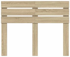 vidaXL Κεφαλάρι Δρύς Sonoma 135 cm Επεξεργασμένο ξύλο