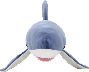 vidaXL Λούτρινο Παιχνίδι Αγκαλιάς White Shark Μπλε και Λευκό