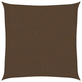vidaXL Πανί Σκίασης Καφέ 2 x 2 μ. από HDPE 160 γρ./μ²