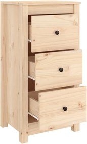 vidaXL Ντουλάπι 40 x 35 x 80 εκ. από Μασίφ Ξύλο Πεύκου