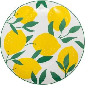 Πιάτο Φαγητού Ρηχό (Φ27) S-D Lemons 203411