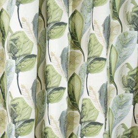 Κουρτίνα με Τρέσα 280x270 Aquarella 4 Green Anna Riska