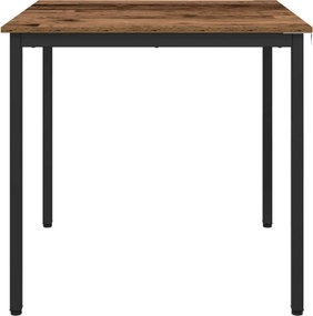 vidaXL Τραπεζαρίες 80 x 80 x 75 cm ΜΕΤΑΛΛΟ τετράγωνο