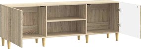 vidaXL Ντουλάπι TV Sonoma Δρυς 150 x 31 x 50 εκ. Επεξεργασμένο Ξύλο